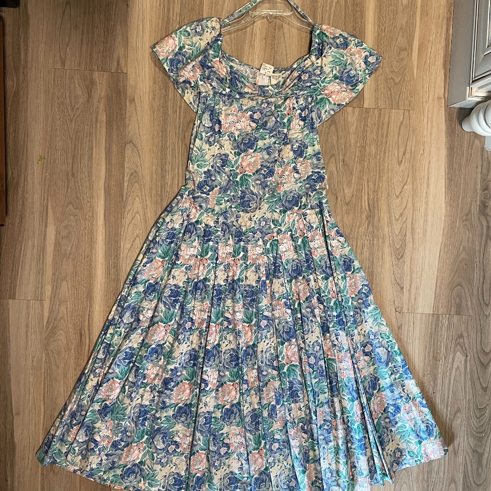Vintage Paris Sport Club Women's Cotton Party dress size 7